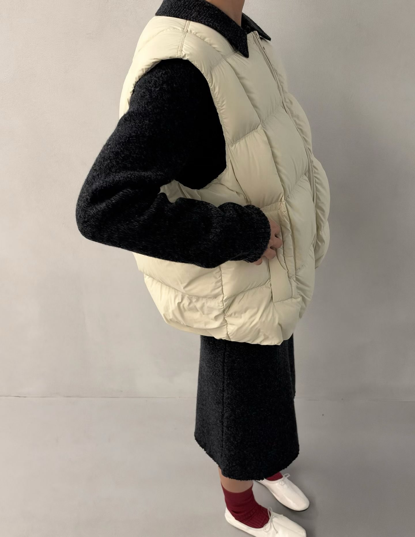 (2026FW) MAISOSNTAFF - VEST JACKET
