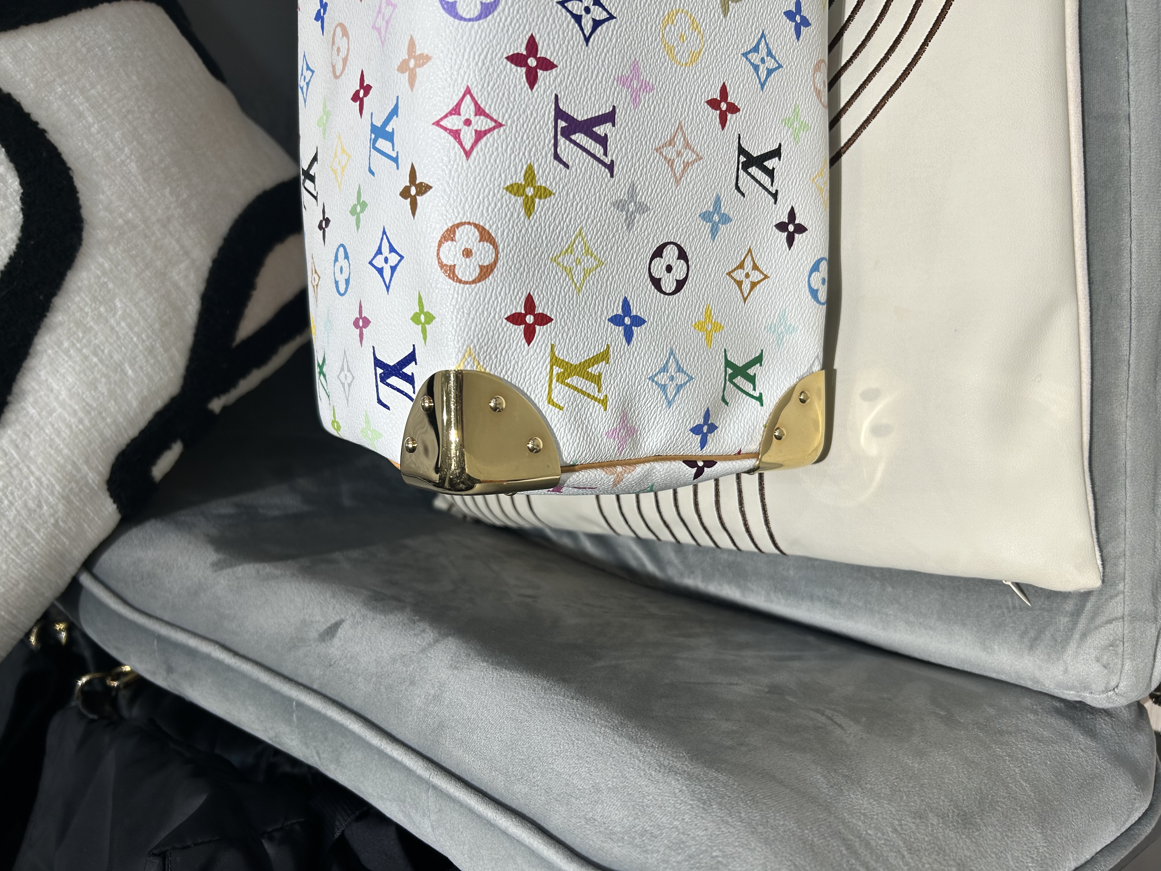 LV Speedy 30 村上隆白彩花