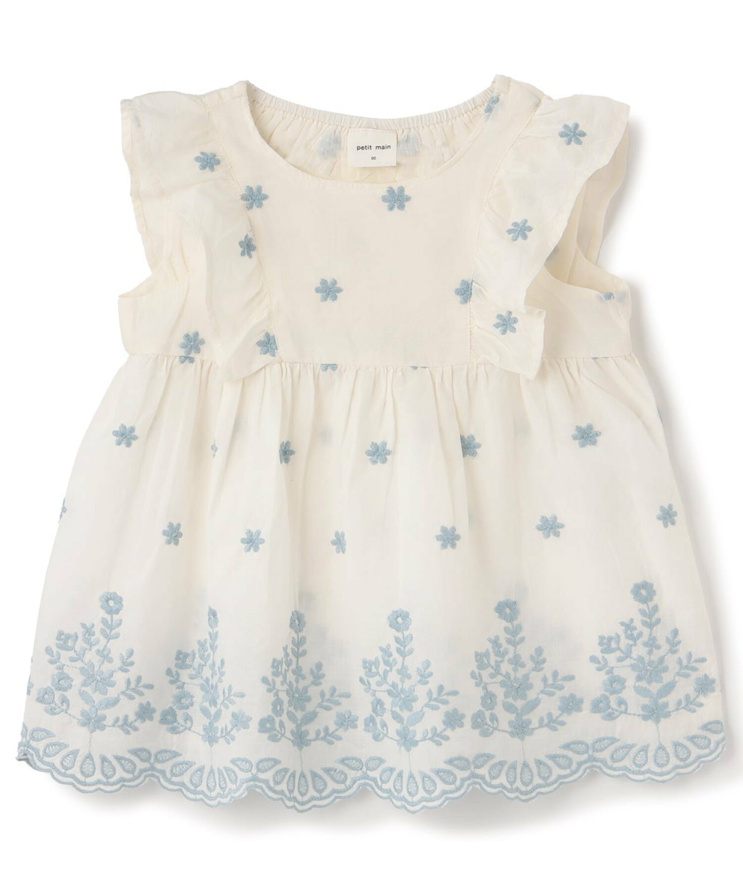 🆕【⭐訂購⭐】 🇯🇵日本直送 🌀花卉刺繡 荷葉邊 束腰上衣［3款選］🌀 [ELGA-0027][260805]