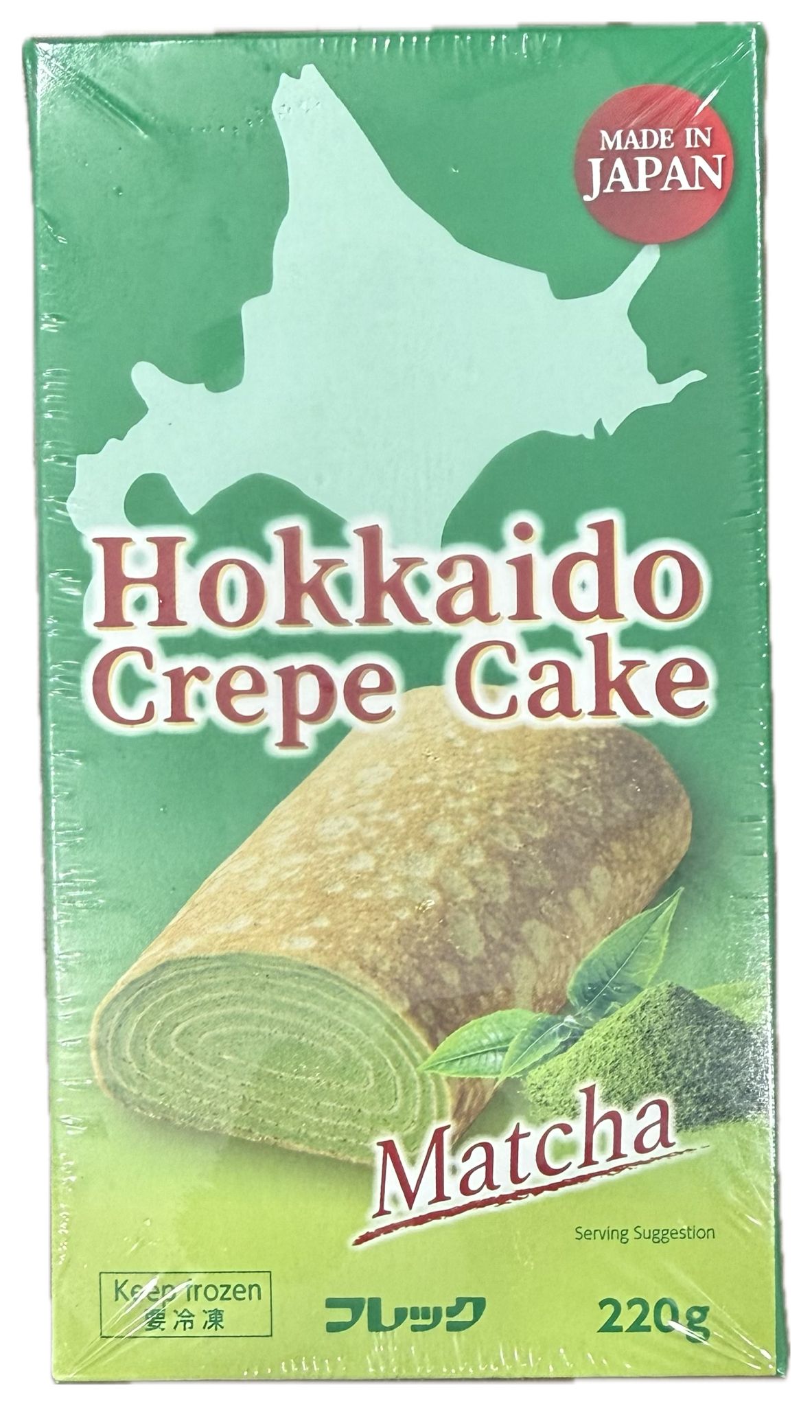 味之素 北海道生忌廉千層蛋糕(抹茶)