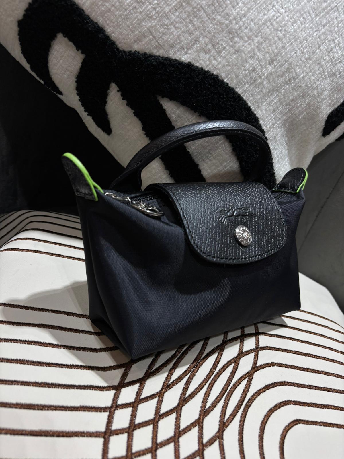 LONGCHAMP Nylon Le Pliage 2 way bag 100%Authentic,98%new  