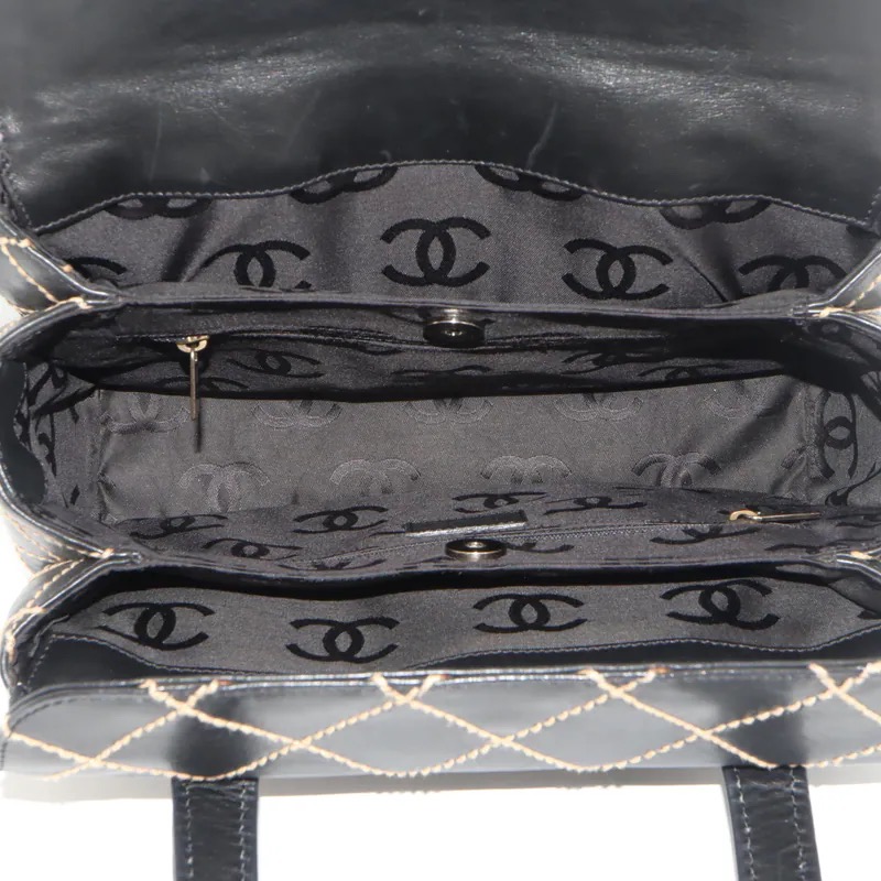 Chanel Wild Stitch Coco Mark Handbag