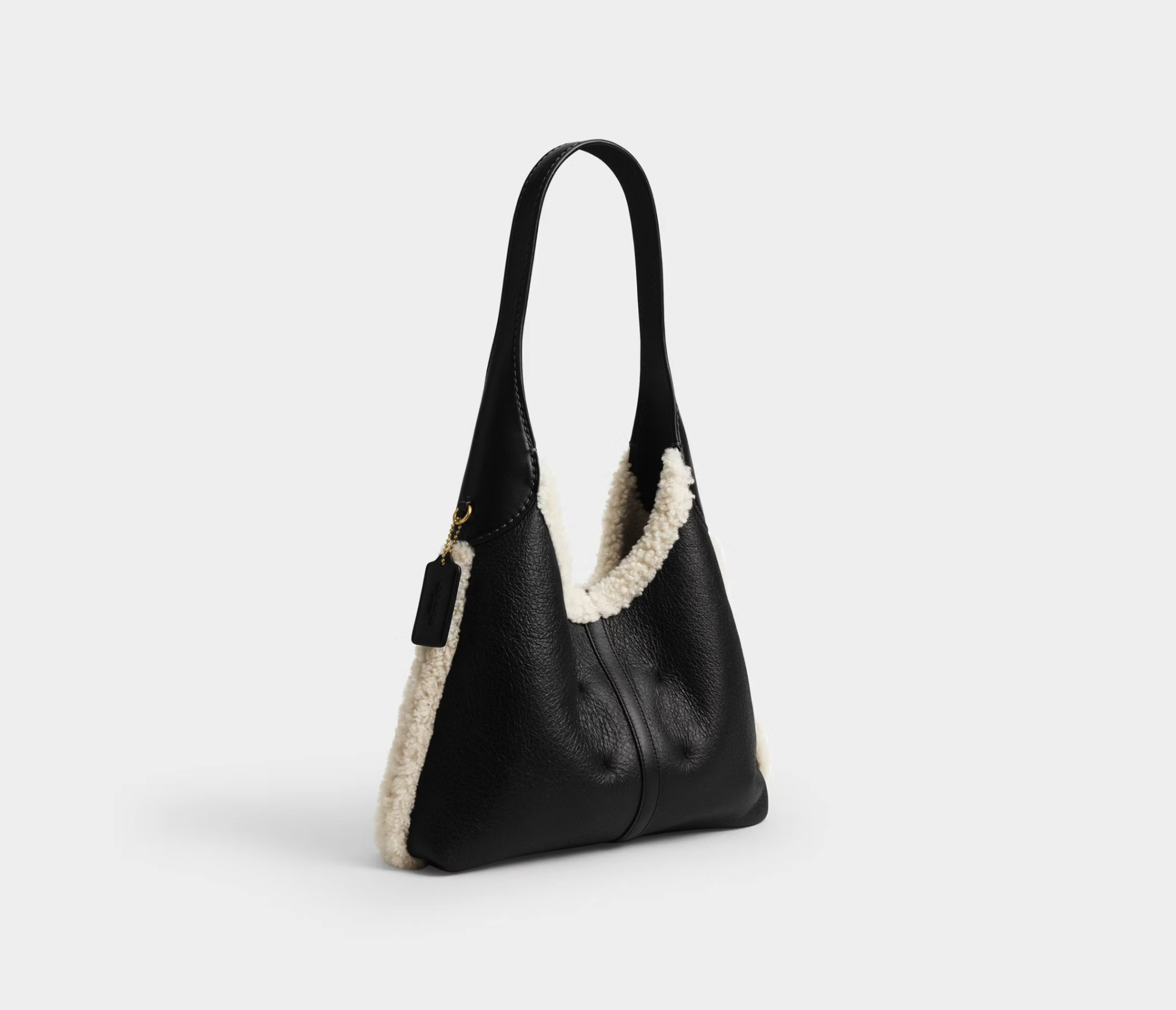 Coach BROOKLYN SHOULDER BAG 28 IN SHEARLING
