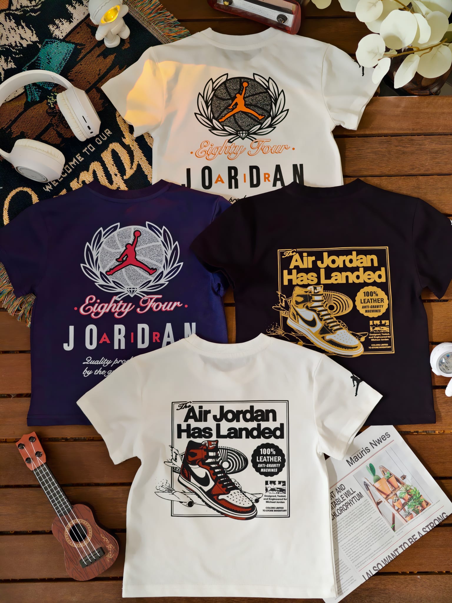 $88件。Air Jordan 中大童短袖上衣