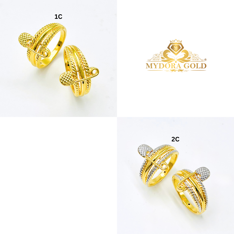 MYDORA Cincin Safety Pin Premium (5G) l EMAS 916/22K