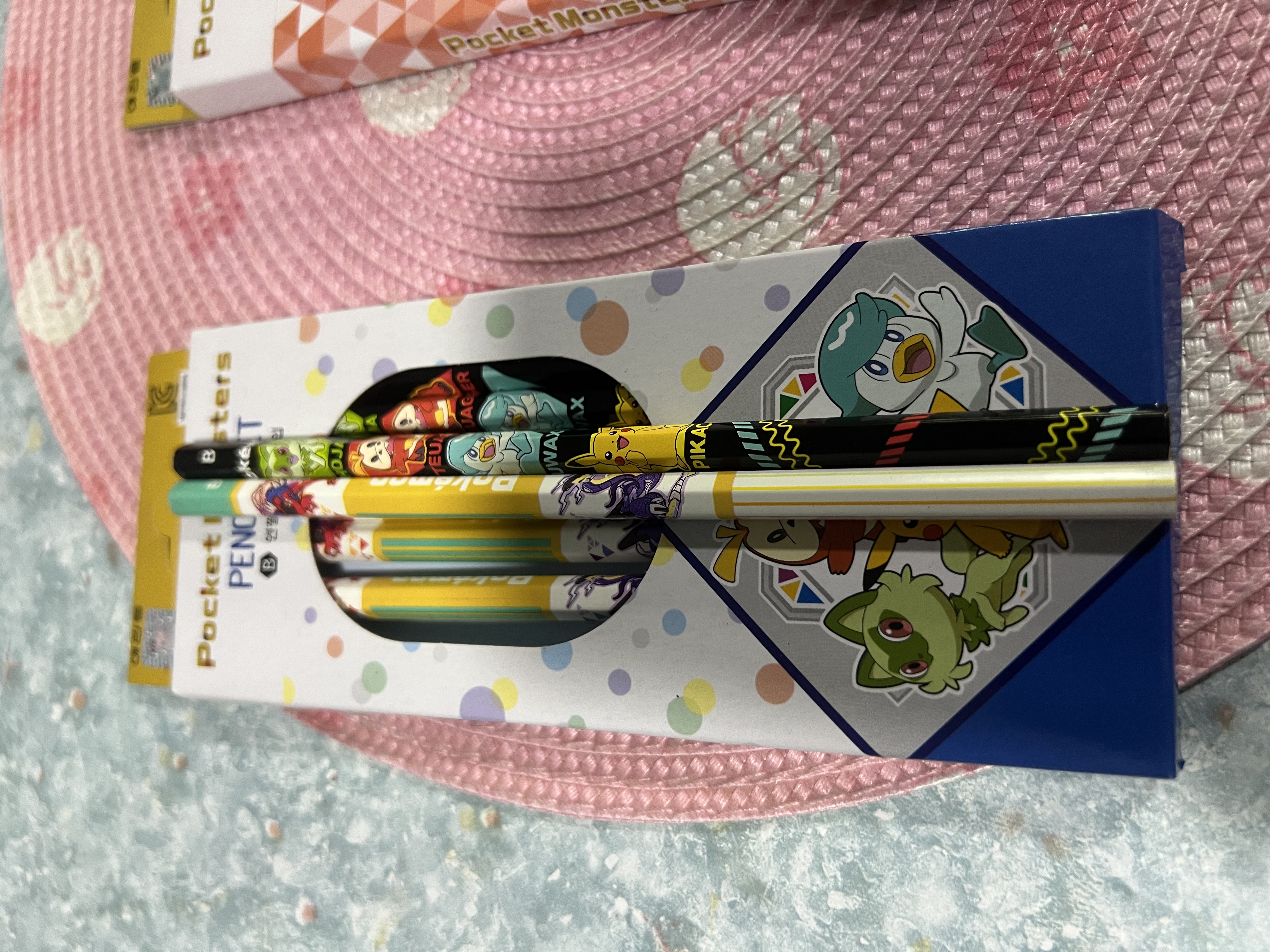 💟現貨💟🇰🇷韓國POKEMON 鉛筆套裝8入