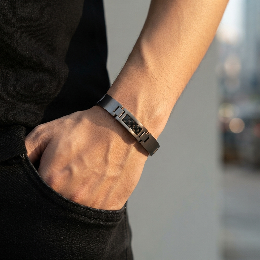 Boccia Titanium 0333-01 Bracelet 鈦金屬手鏈