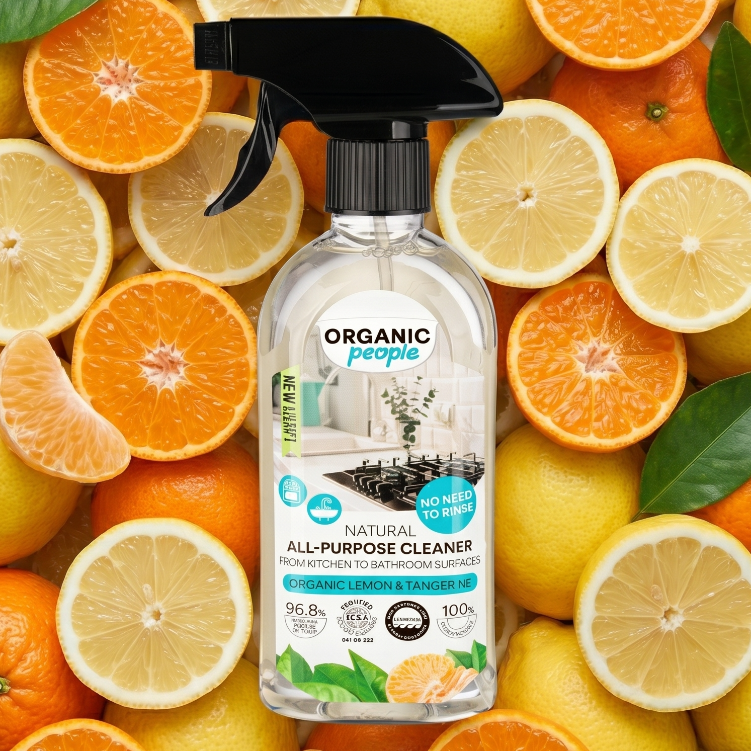 OP-10 有機檸檬 + 柑橘油多用途環保清潔劑 350ml 