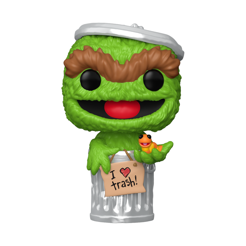 📦訂購 美國代購 Funko POP! SESAME STREET Oscar the Grouch Figure 芝麻街 模型