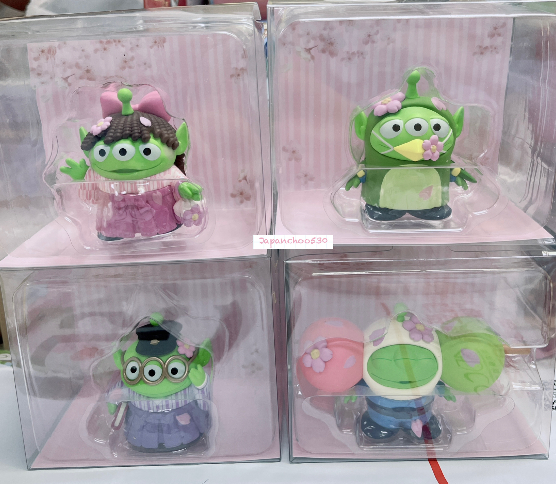 日本預訂📍日本三眼仔櫻花搞笑造型小模型擺設 10/2日本開售