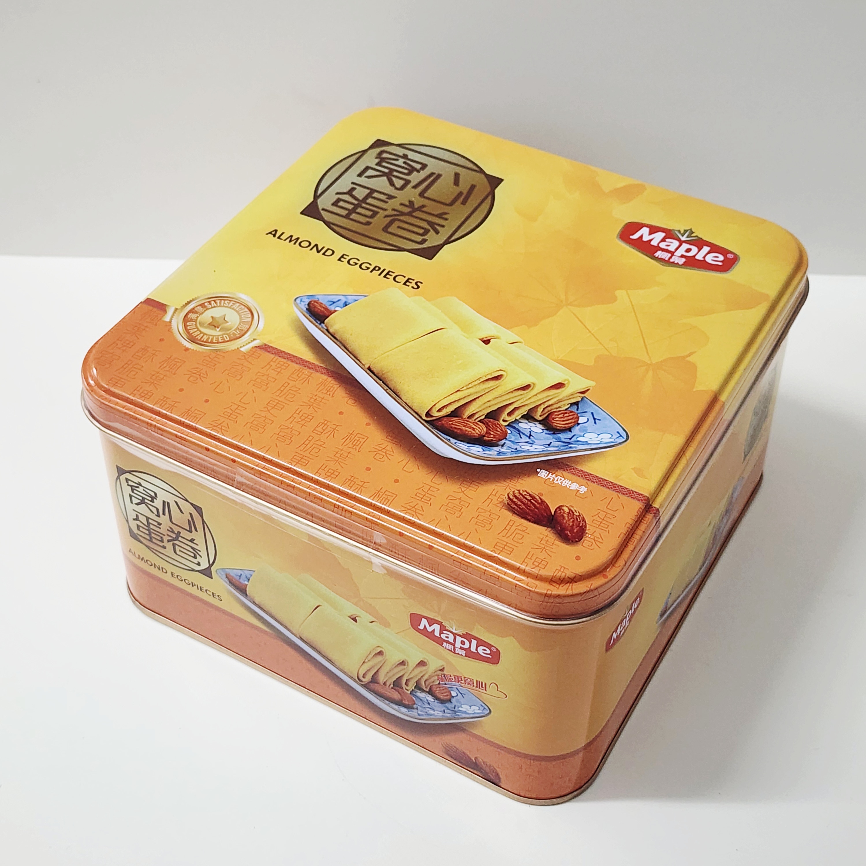 楓葉窩心杏仁蛋卷454g/62塊【此商品須親身取貨】