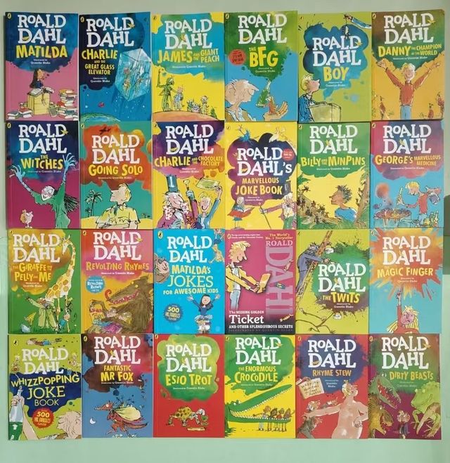 Roald Dahl Collection - 羅爾德達爾英文原版系列最新24冊| A