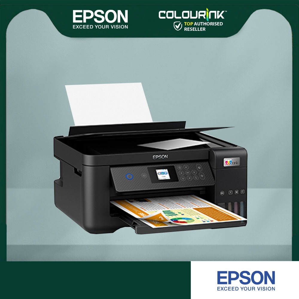 Epson EcoTank L4360 A4 3-in-1 Colour Refill Ink Tank Printer WiFi Mobile Print similar T430W T530W T730DW G3020 L3250