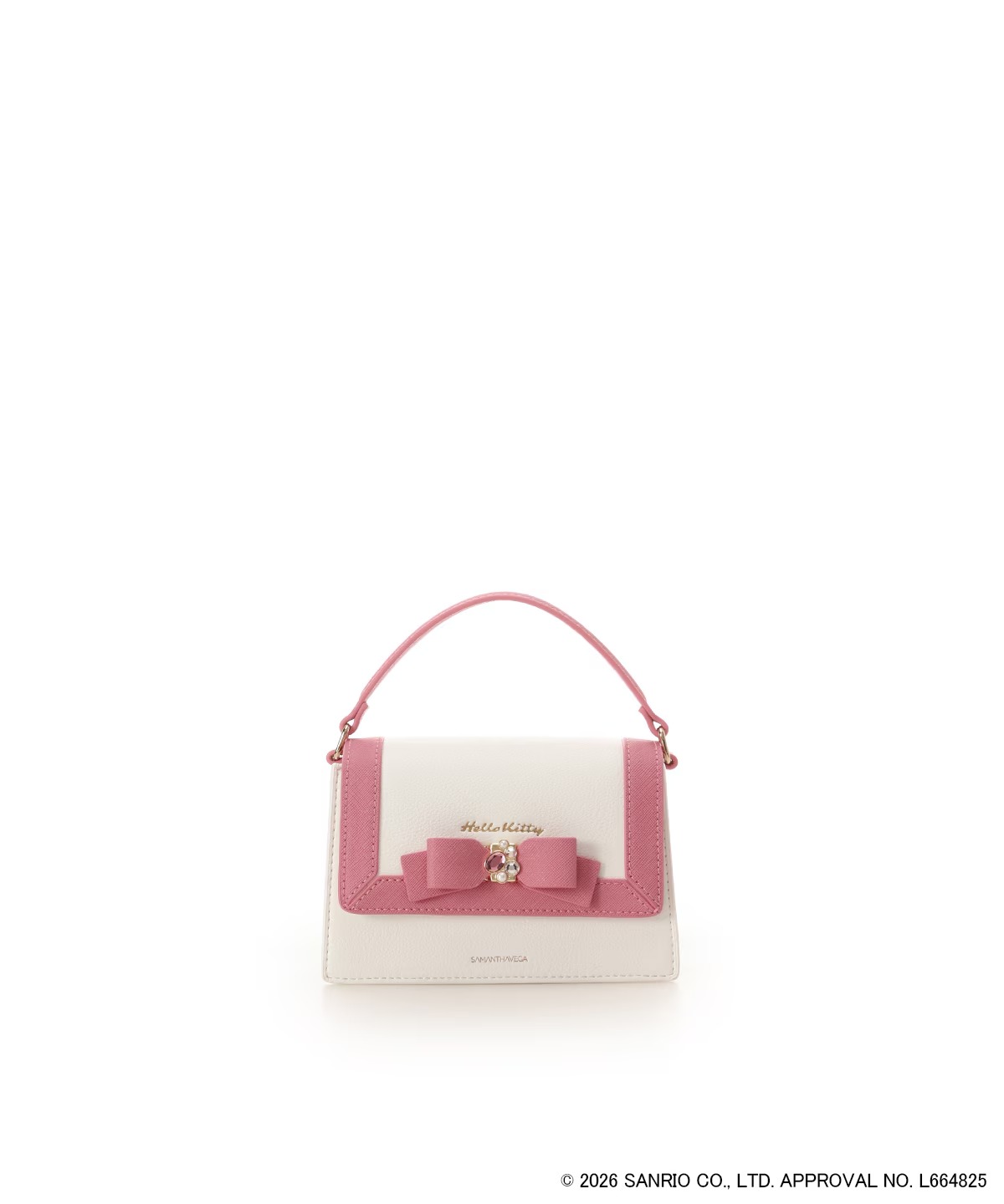 🌸 【預訂】Kitty Mini Shoulder Bag - SAMANTHAVEGA x Sanrio Summer Collection