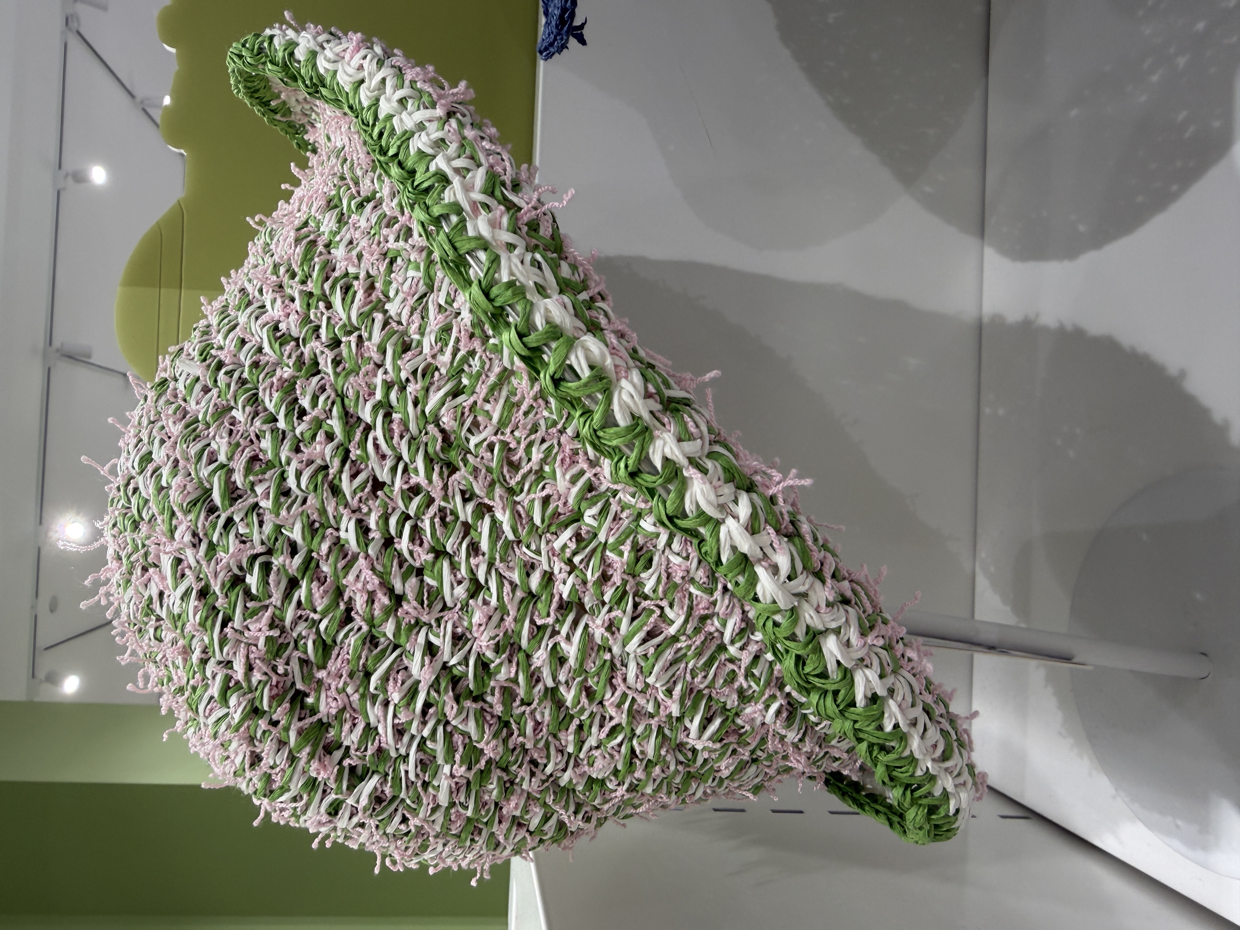 Colorful Mixed Yarn Straw Hat