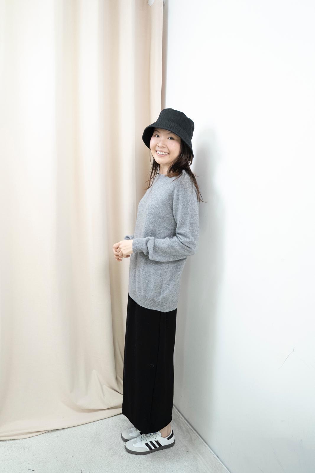 合身羊毛上衣（灰色）