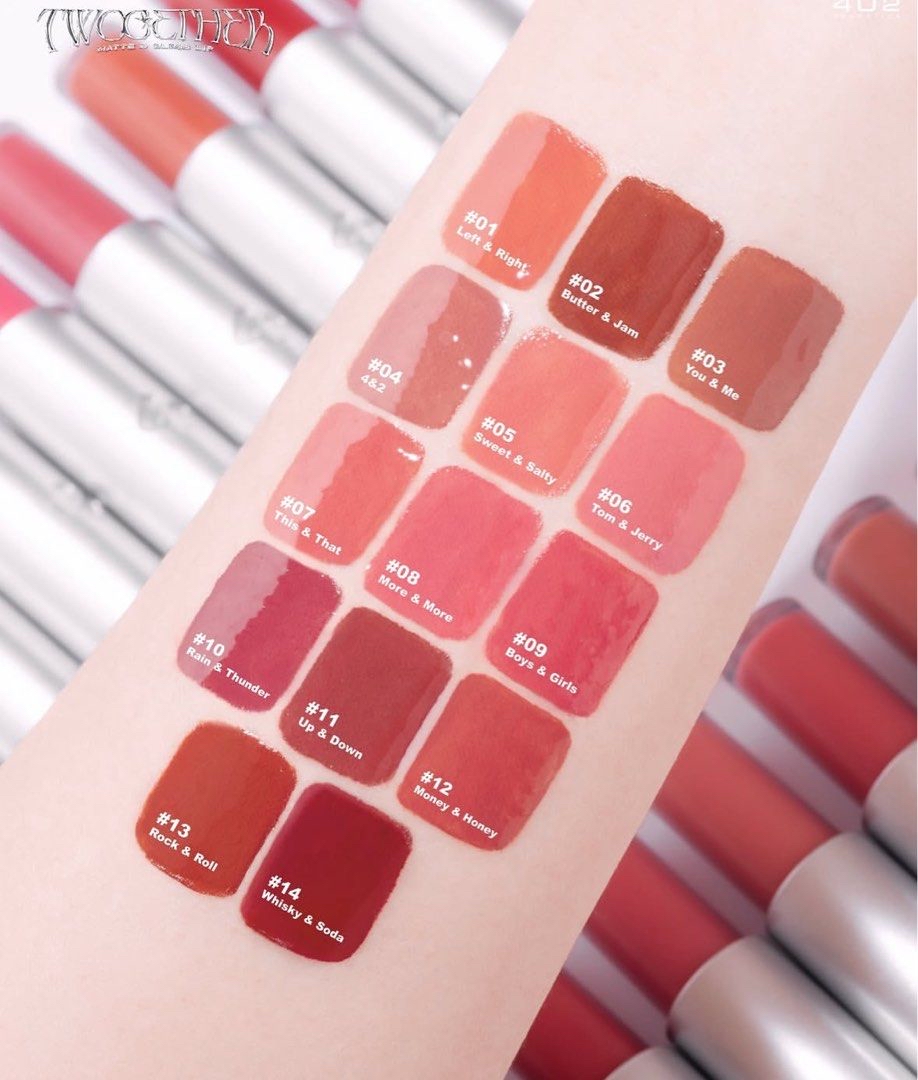 4U2 Matte & Gloss Lip 雙頭唇釉