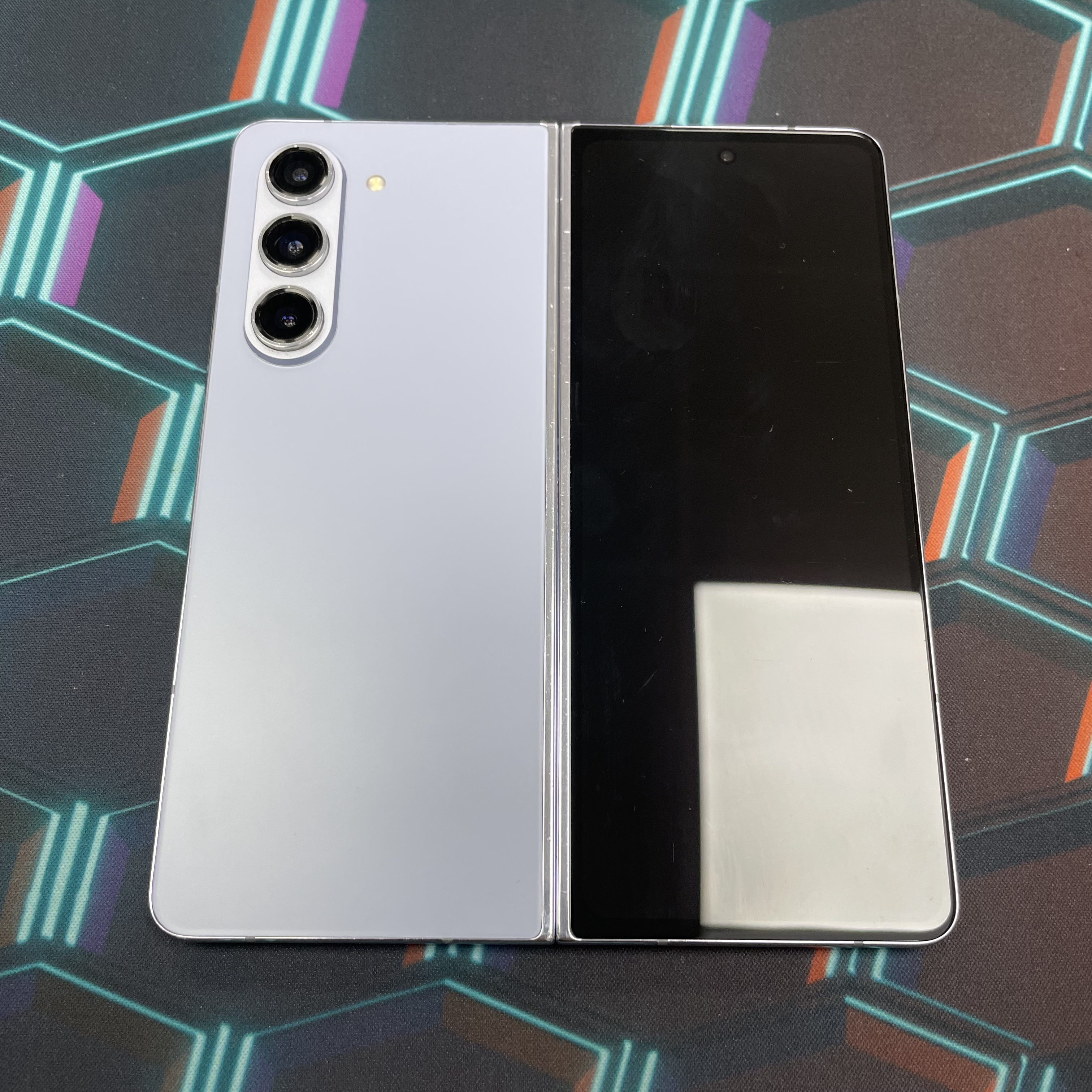 *6145 Galaxy Z Fold 5 勁靚機 12+512GB 藍色 blue