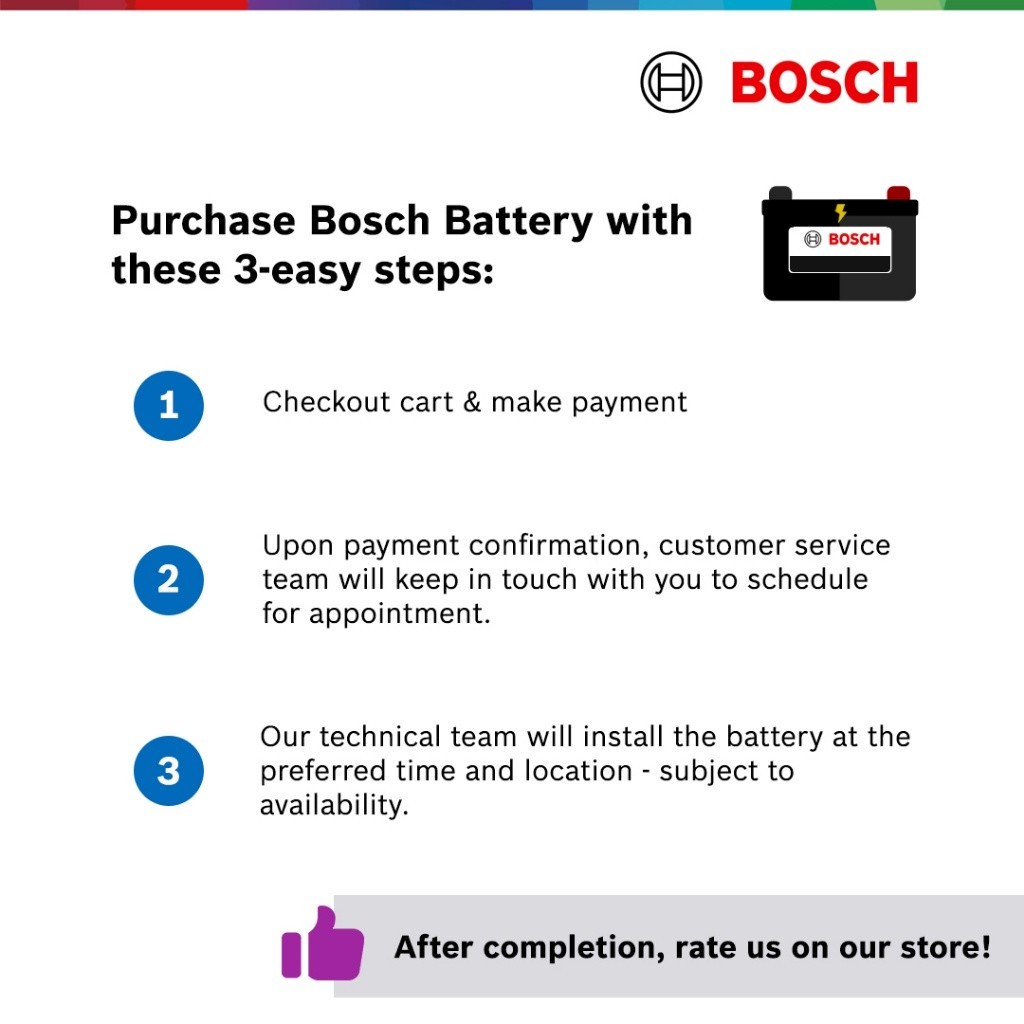 [DELIVERY ONLY] Bosch ST Hightec AGM LN5 DIN95 MF Car Battery (Made in South Korea - 12-month Warranty)