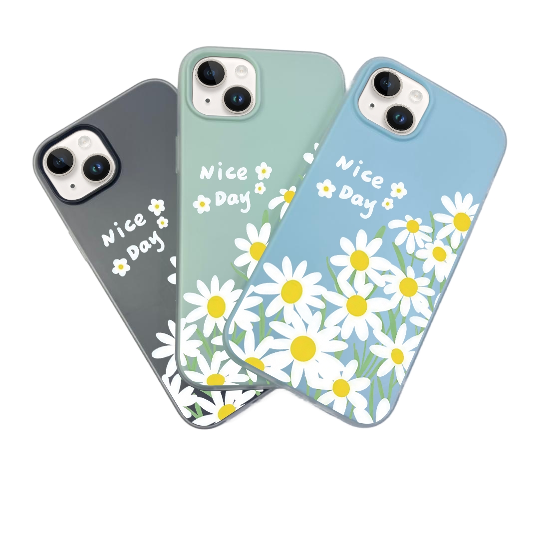 JELLY CASE PHONE FOR IPHONE - DESIGN FLOWER N