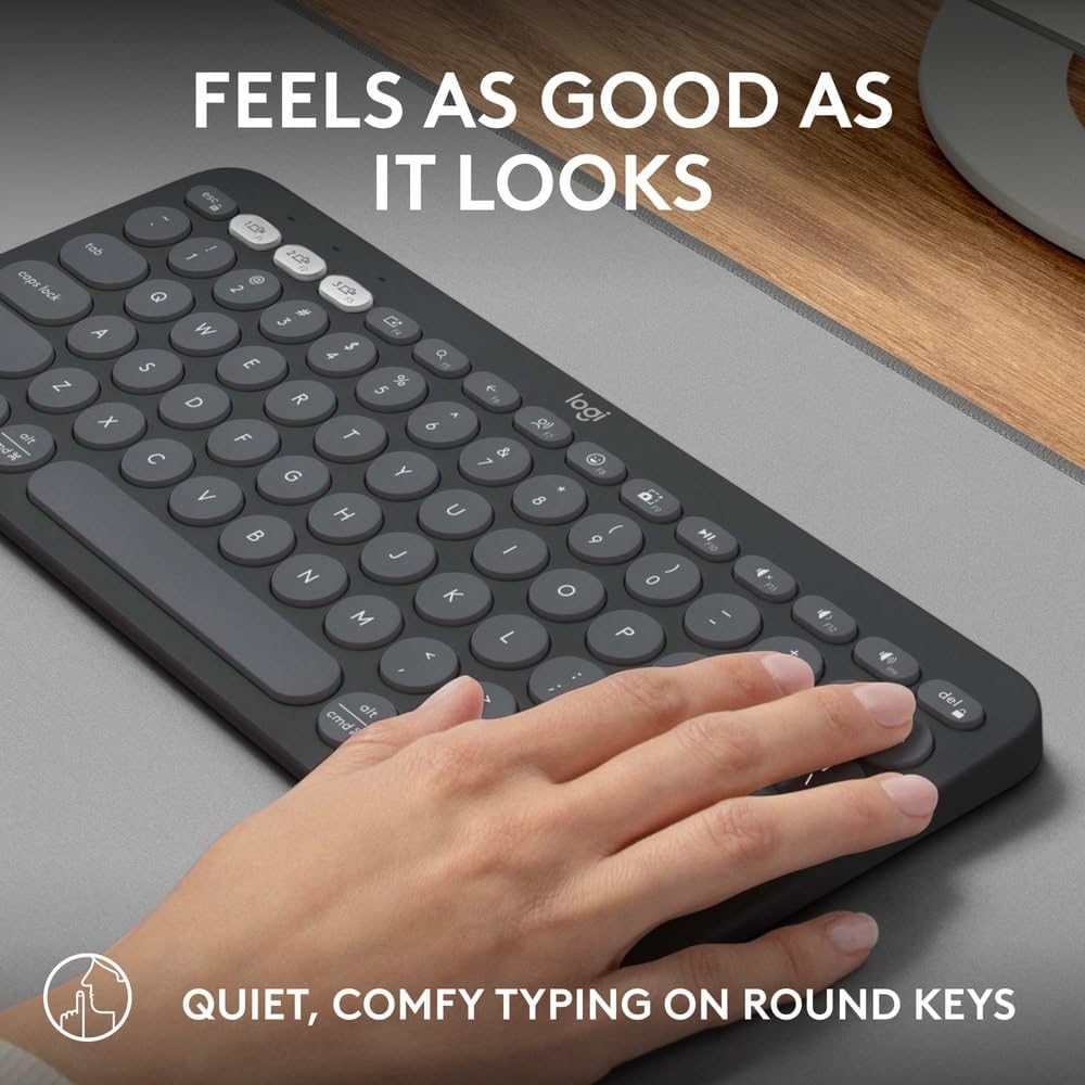 Logitech PEBBLE Keys 2 K380s 跨平台無線鍵盤