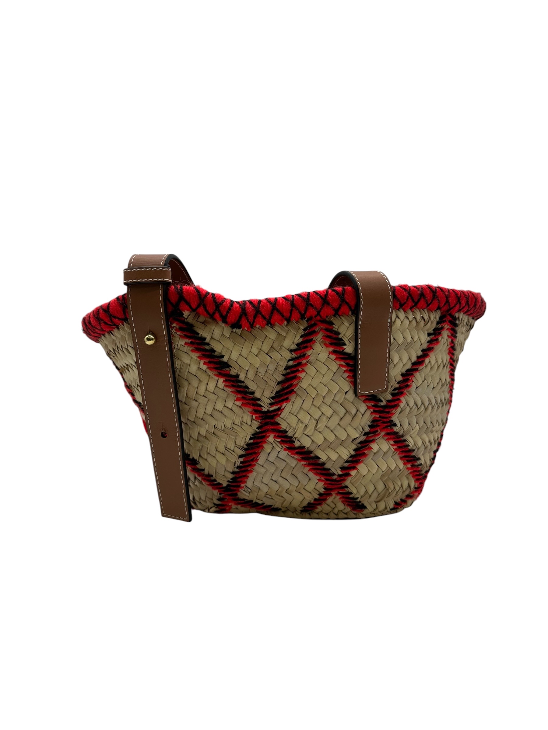 Pre-owned LOEWE Straw-woven Bamboo Basket Bag / Product Code: 071301
