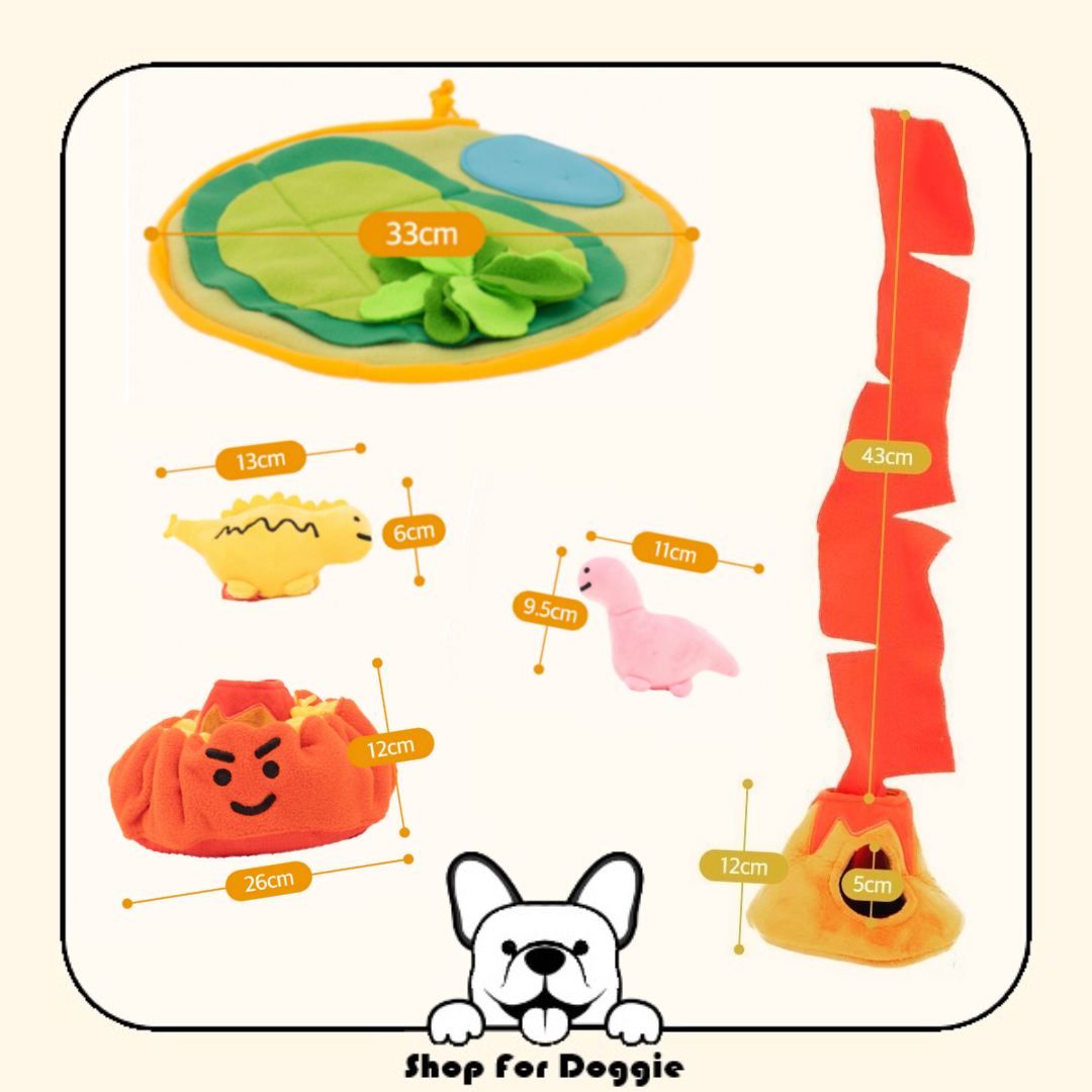 韓國 恐龍火山島藏食玩具