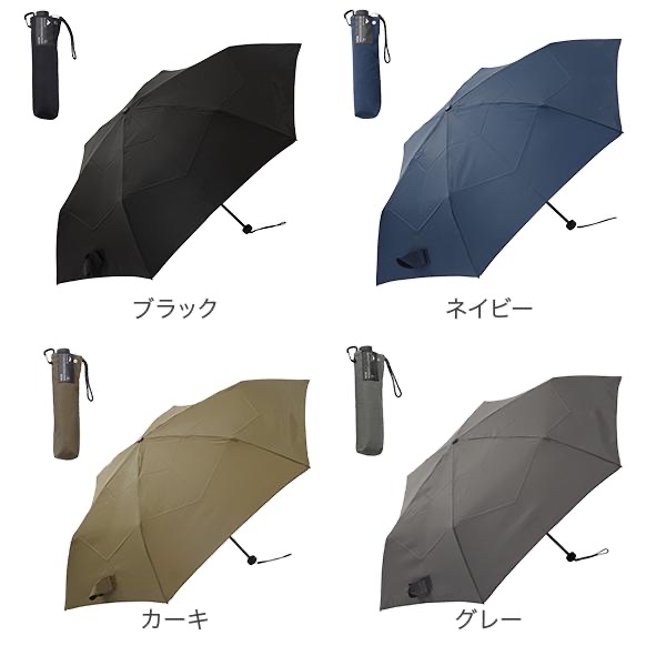 『預訂優惠』日本KIZAWA Selfold系列6骨超輕量碳形狀穩定雨傘(55cm)多色