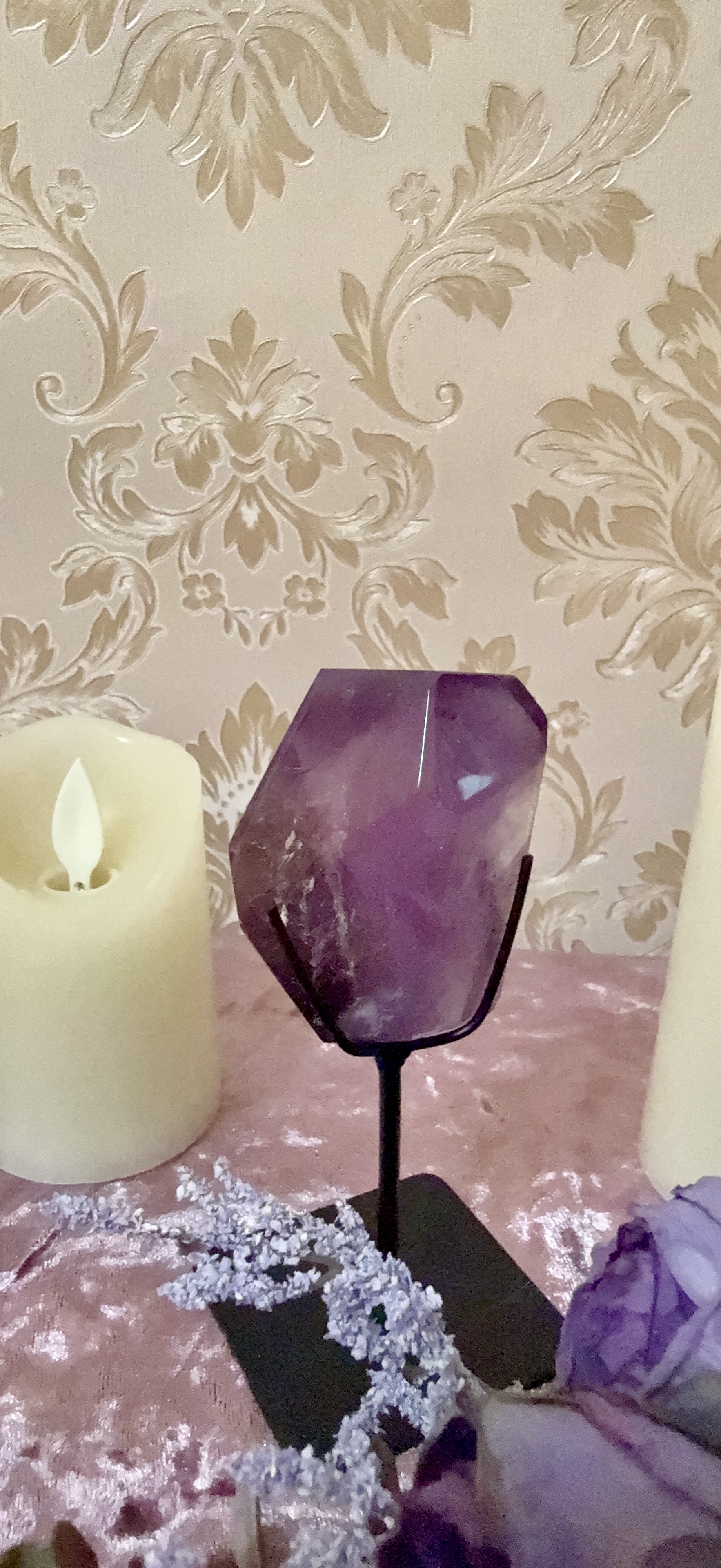 正宗巴西 Bahia 巴希亞紫水晶 ‧ 療癒藝術擺件 🕯️✨