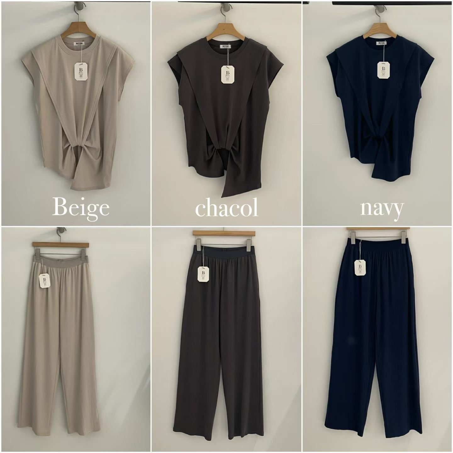 東大門女裝 | 舒服面料Top/ Pants