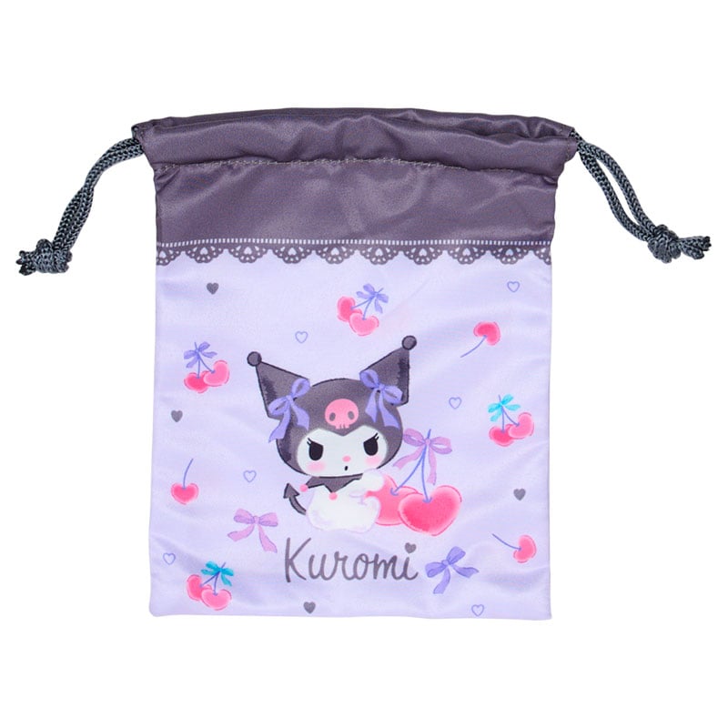 現貨｜Sanrio Kuromi 日版 鏡 + 梳 + 索繩袋 套裝 (32649-6)