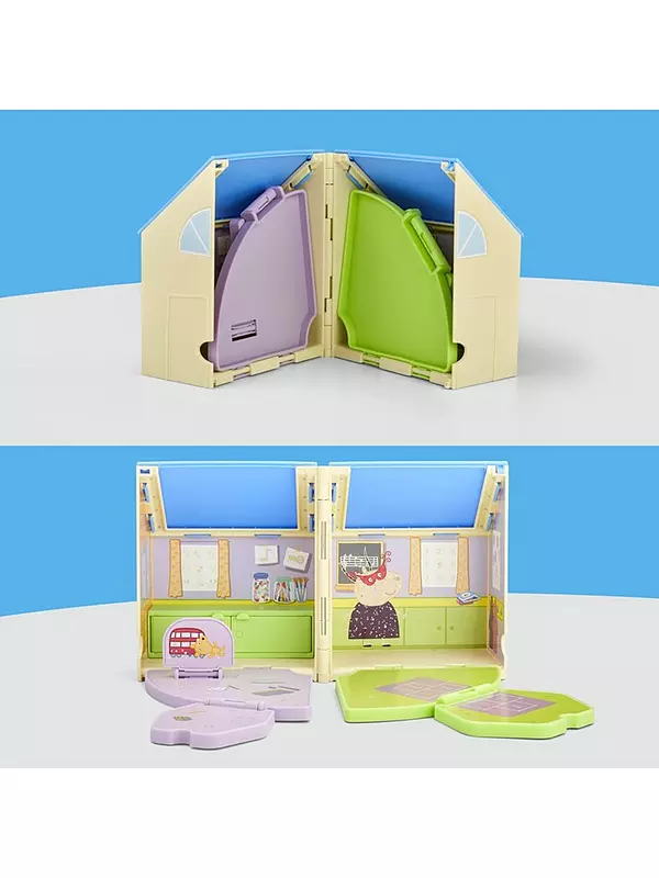 正版 Peppa Pig 粉紅豬小妹學校玩具套裝 Playgroup Playset 兒童角色扮演玩具 香港現貨
