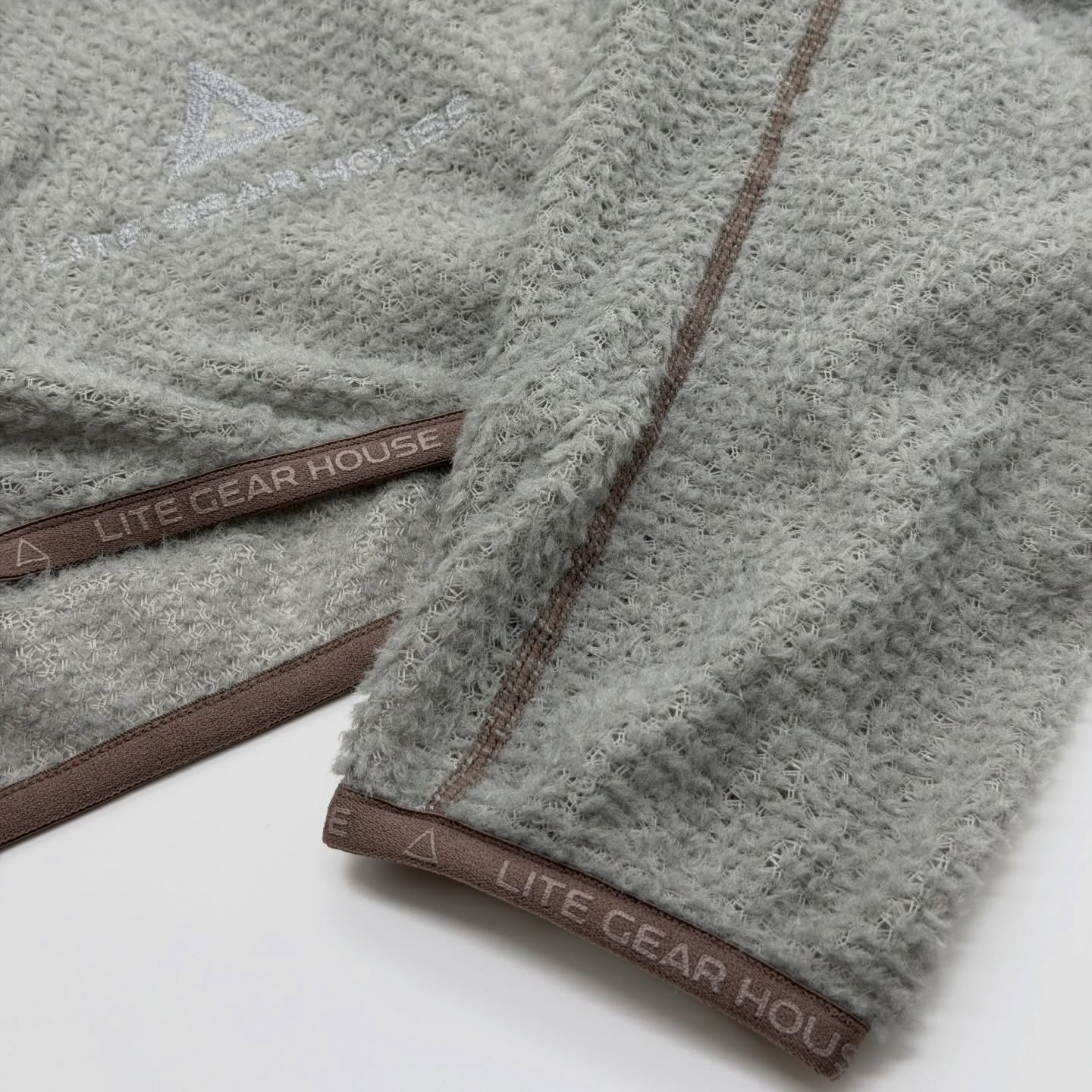 韓國品牌LITE GEAR HOUSE Alpha Direct Half ZipUp 90 半開胸上衣 輕量化 ultralight - Dusty Grey