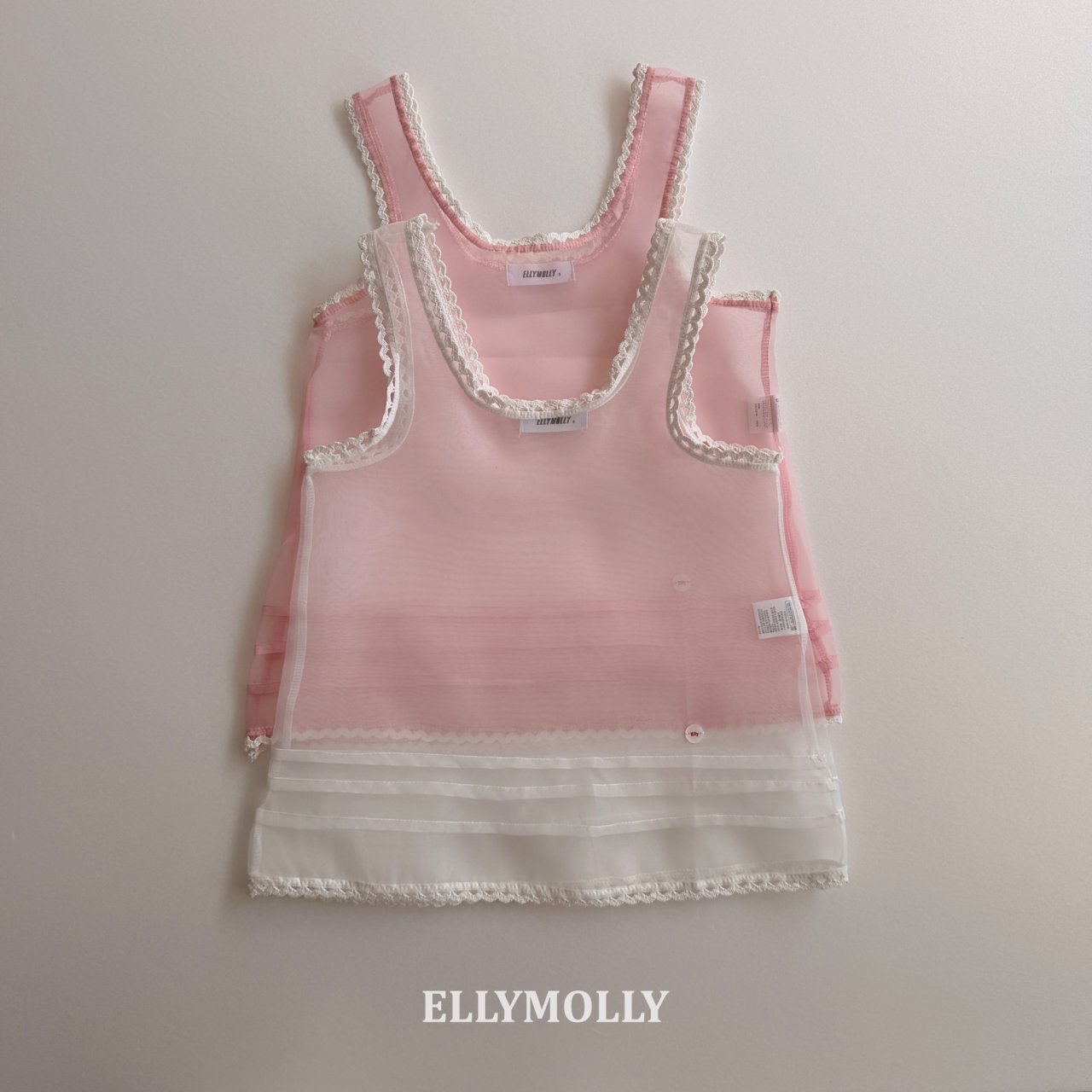 Ellymolly | Vest OPS (Ivory size9(110-115)