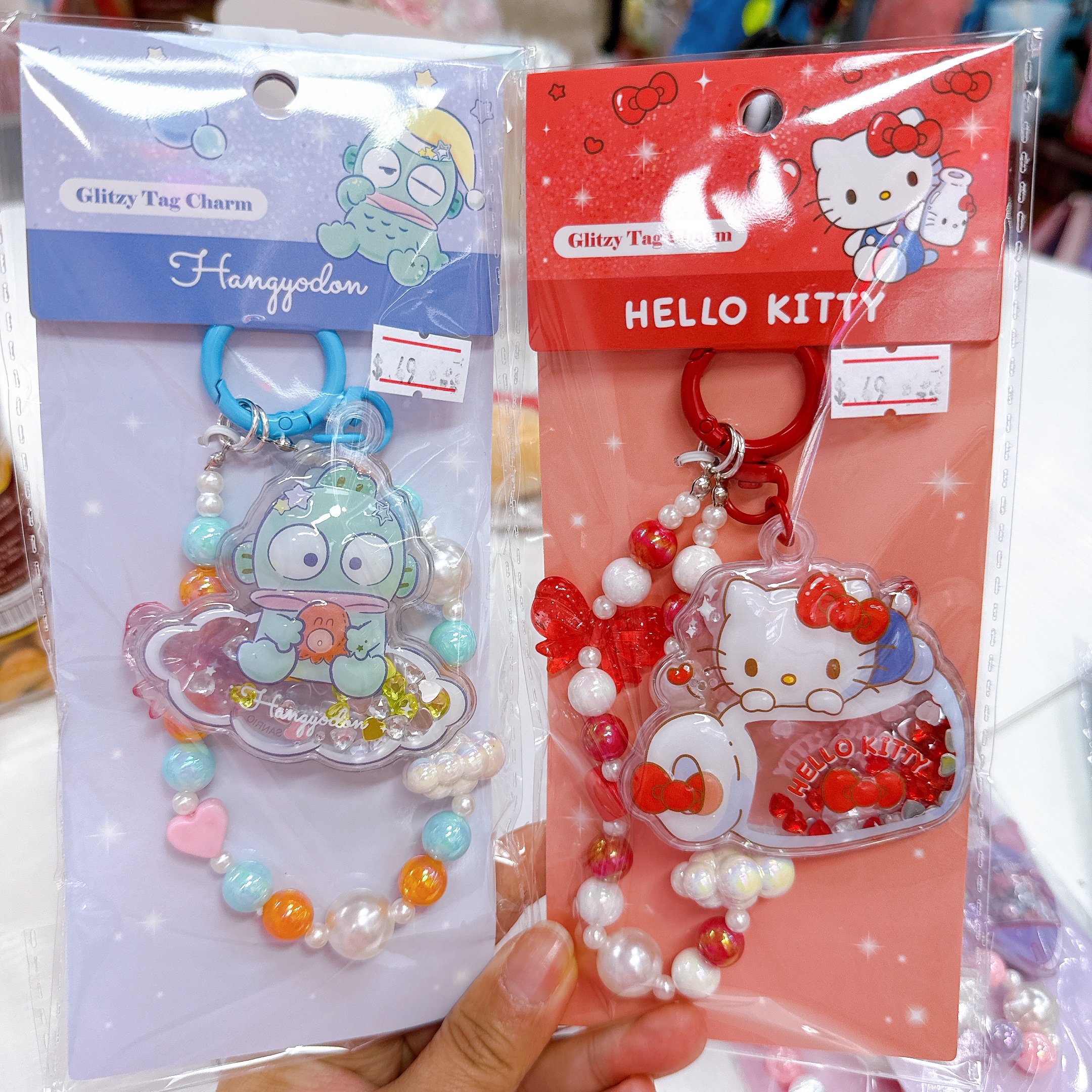 原裝行貨Sanrio Hello Kitty Kuromi melody 玉桂狗 水怪鎖匙扣