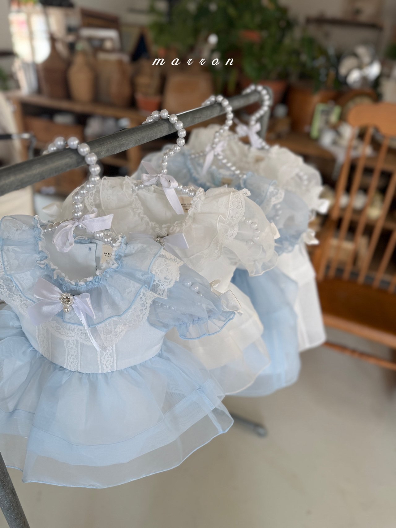 🇰🇷Marron 裙（不含蝴蝶結領）