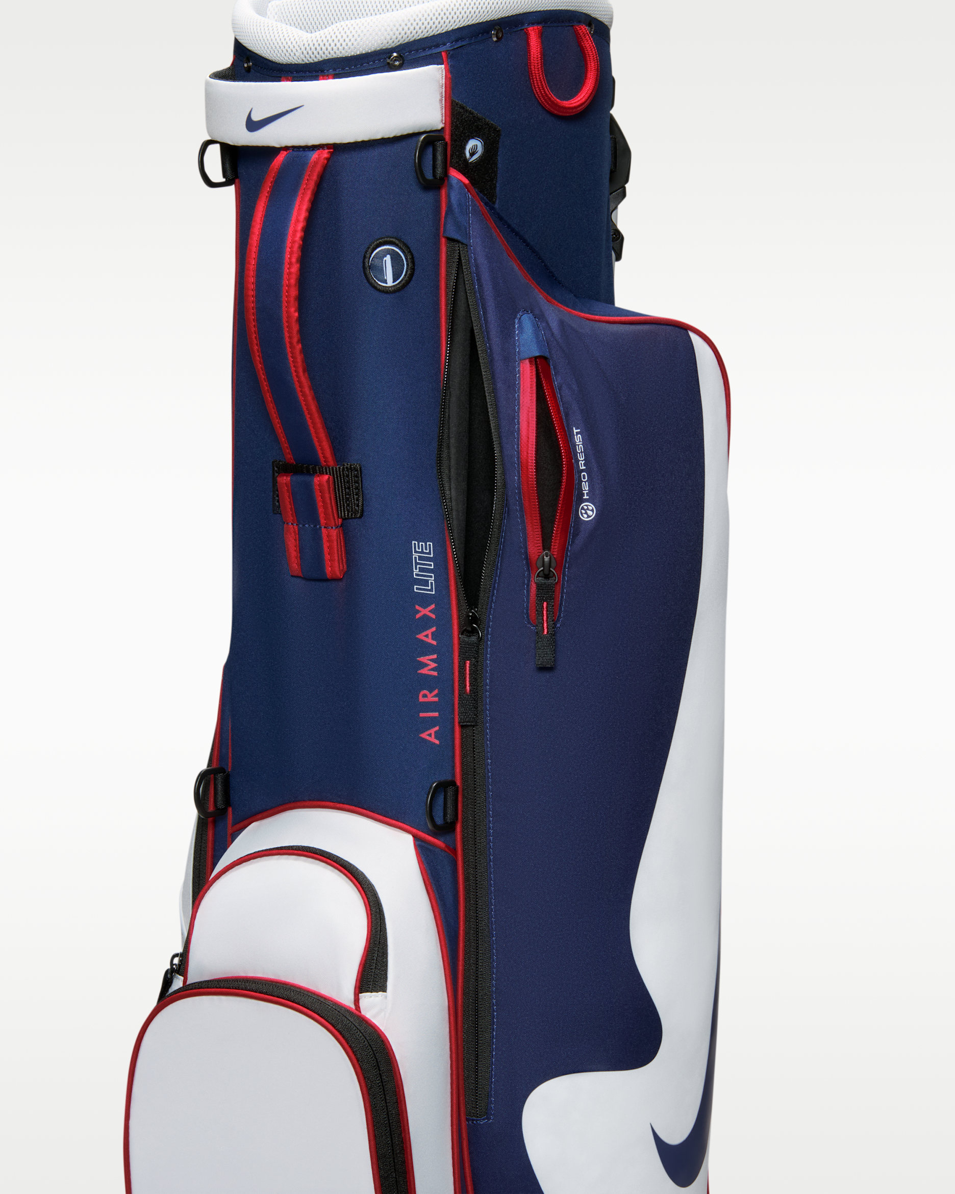 NIKE Air Max Lite 4WAY Stand Bag 4格支架包 - 白藍