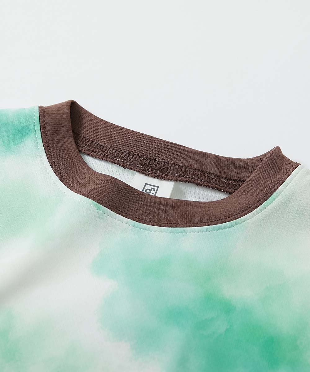 🆕【⭐訂購⭐】🇯🇵日本直送 冰雪系列 清爽透氣 速乾網眼 紮染短袖Tee［4款選］🌀 [ELDA-0255][260528]