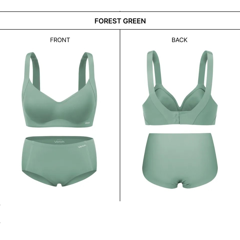韓國 VERISH Cool Fit Bra Volume Support 涼爽胸圍豐滿支撐套裝