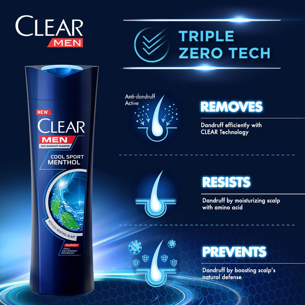 Clear Men Shampoo 315ml / 300ml Cool Sport