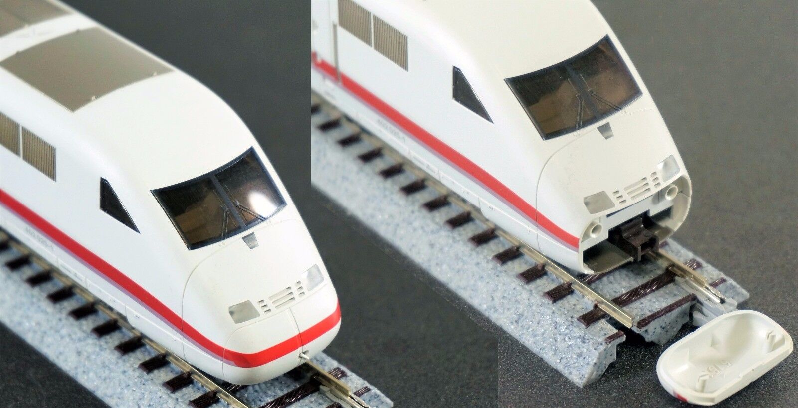 Germany High Speed Train: Inter-City-Express ICE2 Fleischmann 4452 Twin Cab set DCC Sound
