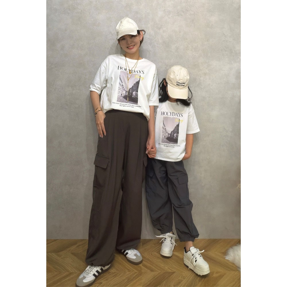 🆕【⭐訂購⭐】🌀 🇯🇵 日本直送 ❣️#親子裝❣️GITA 簡約 束腳工裝褲 🌀 [ELDA-0097][260510]