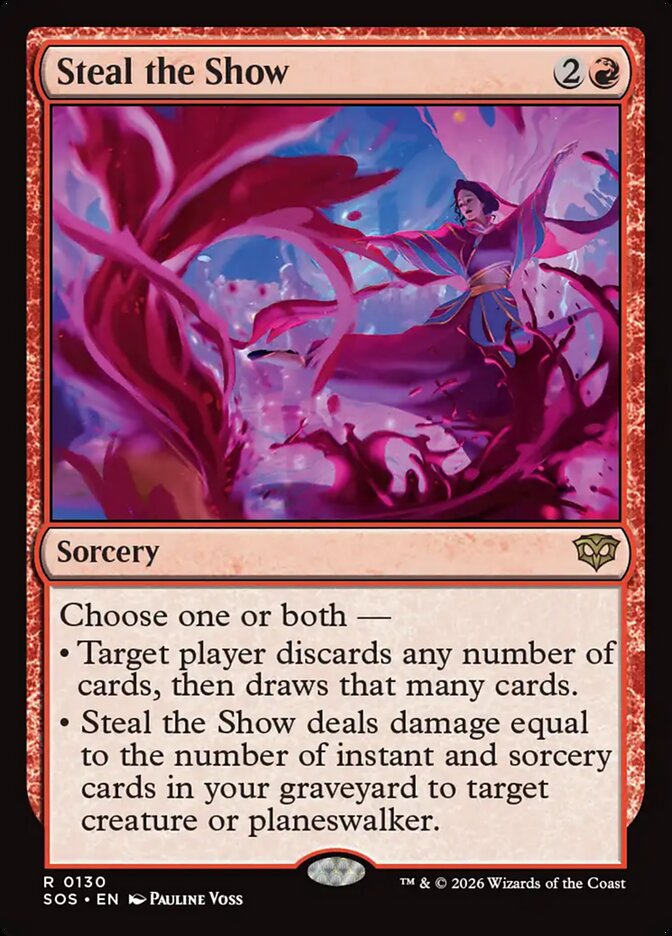 [EN] [Foil] Steal the Show [SOS-130] R