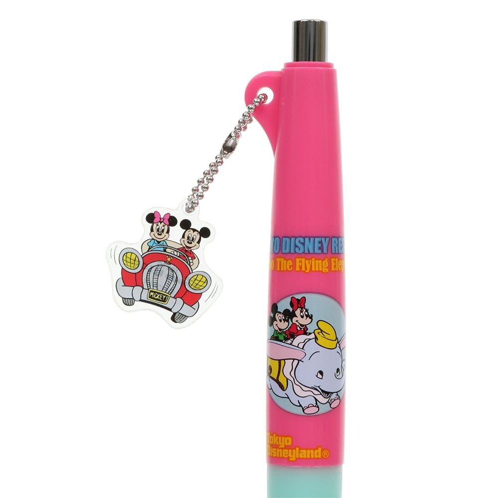 現貨｜【日本 Disney Store 限定】Mickey Minnie Mouse 小飛象 日本製 Pilot Dr.Grip 0.5mm 鉛芯筆 連吊飾 077058