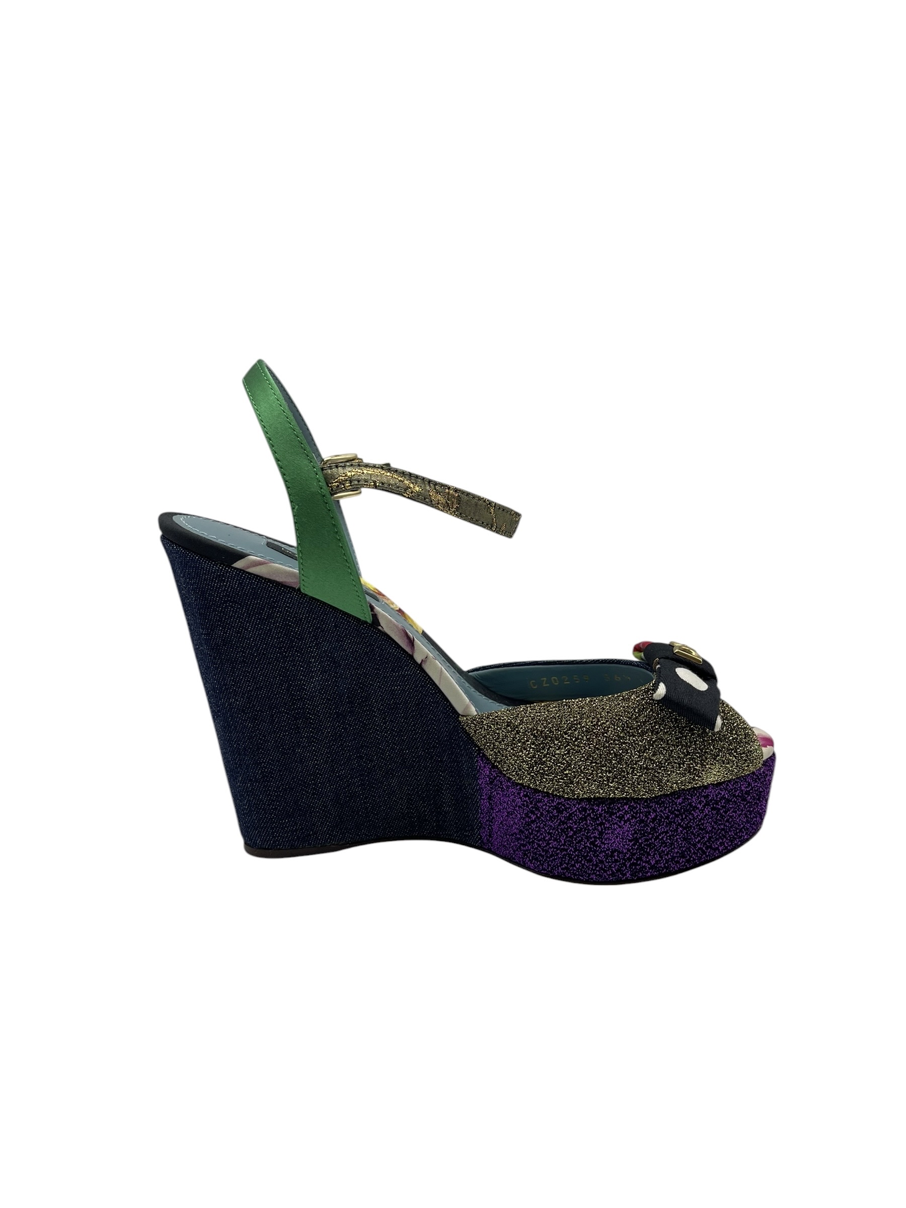 Pre-owned Dolce & Gabbana Patchwork Wedge / Product Code: 070806