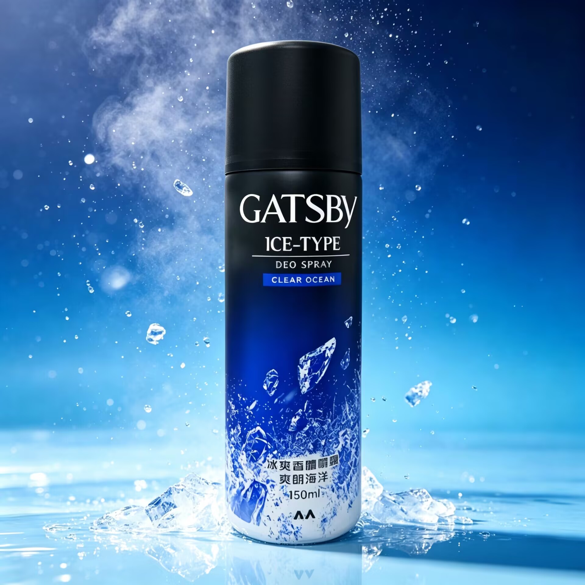 GATSBY-冰爽香體噴霧-爽朗海洋