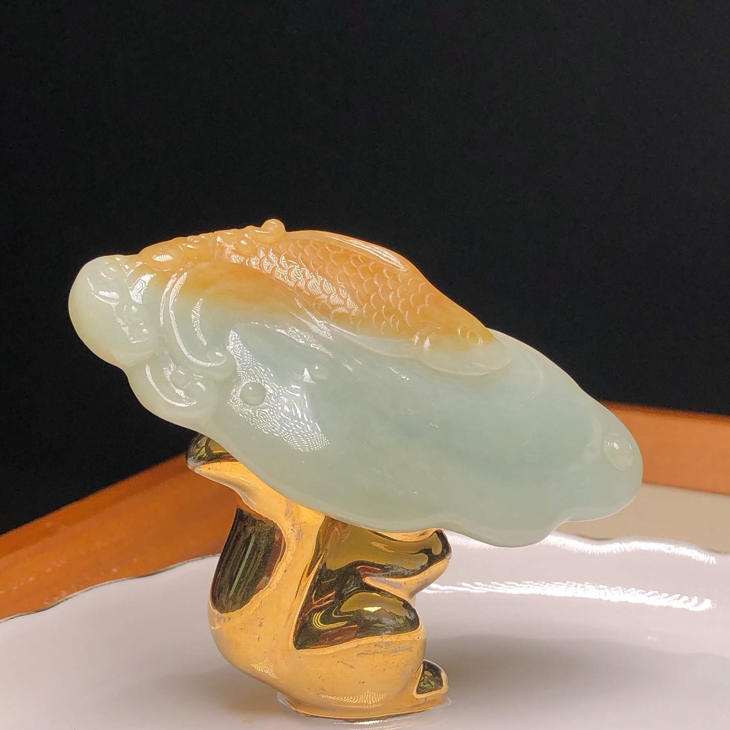 如魚得水手把件