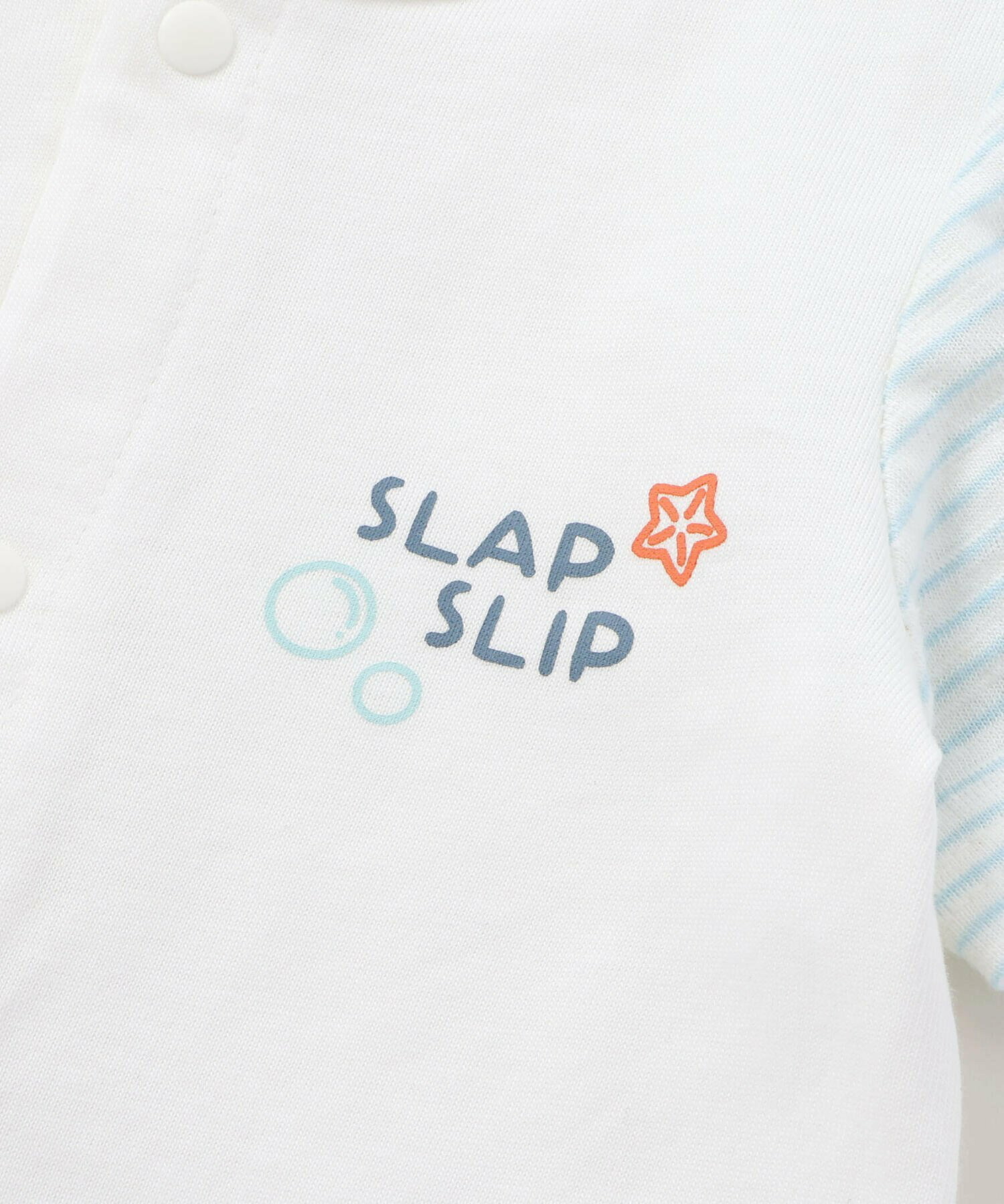 🇯🇵預訂 日本直送🇯🇵Slap Slip Baby兩色章魚海豹造型短袖包屁衣帽子套裝