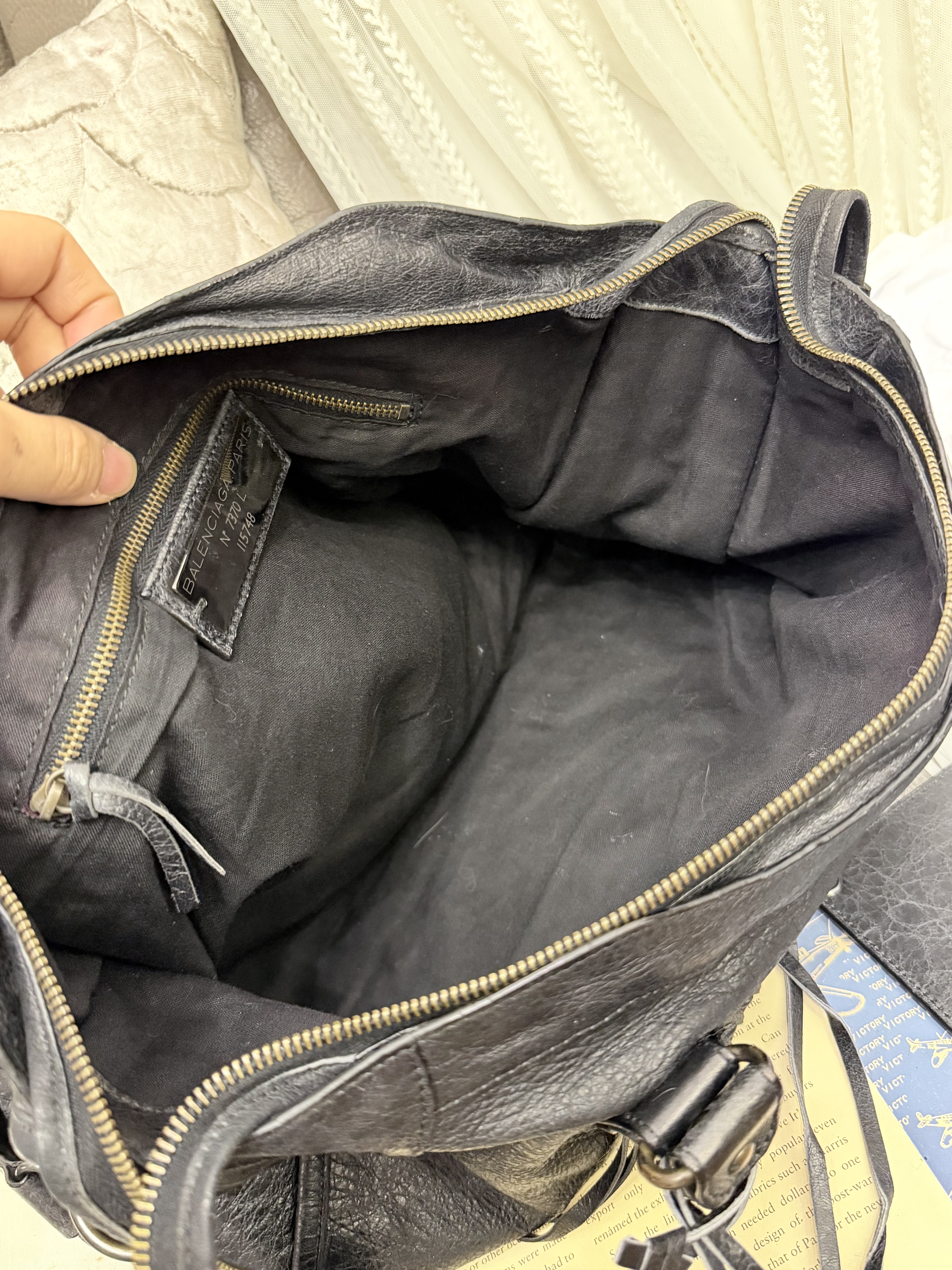 Balenciaga giant 12 black classic city 