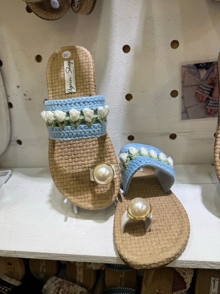 泰國直送 泰國人手製作涼鞋珍珠款式系列